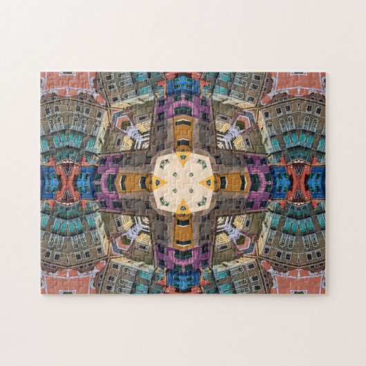 Architecturele Quadrants Legpuzzel (Horizontaal)