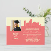 Architectuur Afstuderen Foto-uitnodiging Kaart (Staand voorkant)