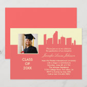 Architectuur Afstuderen Foto-uitnodiging Kaart (Voorkant / Achterkant)