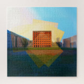 Architectuur Aldo Rossi in Modena, Italië Legpuzzel (Verticaal)
