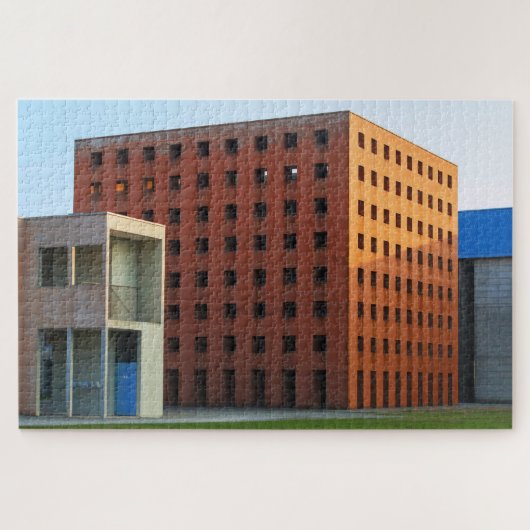Architectuur Aldo Rossi in Modena, Italië Legpuzzel (Horizontaal)