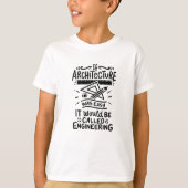 Architectuur architect t-shirt (Voorkant)