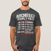 Architectuur architectuur architectuur architectuu t-shirt (Voorkant)