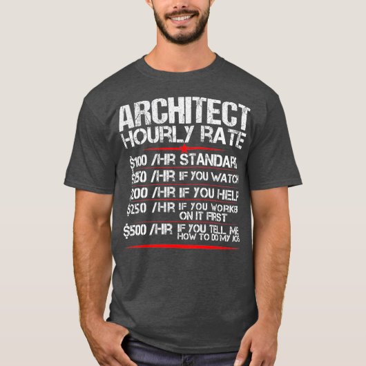 Architectuur architectuur architectuur architectuu t-shirt (Voorkant)