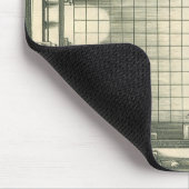 architectuur, Atrium Courtyard Perspective Muismat (Hoek)