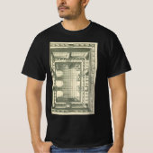 architectuur, Atrium Courtyard Perspective T-shirt (Voorkant)