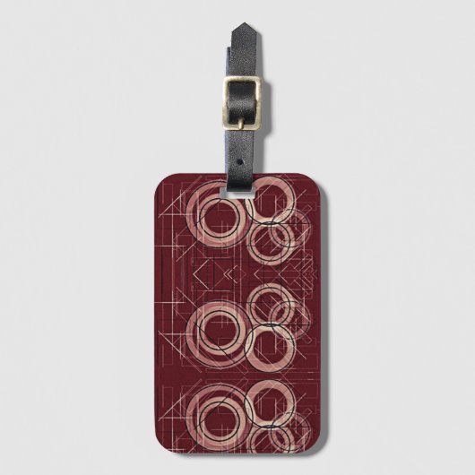 Architectuur Bagagelabel (Voorkant (verticaal))