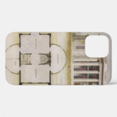  architectuur, bodemplan en Grieks Villa Case-Mate iPhone Case (Achterkant (horizontaal))