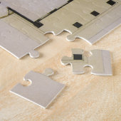 architectuur, bodemplan en Grieks Villa Legpuzzel (Zijkant)