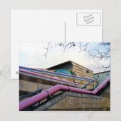 architectuur briefkaart (Voorkant / Achterkant)