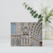 Architectuur Briefkaart van de kathedraal van Barc (Staand voorkant)