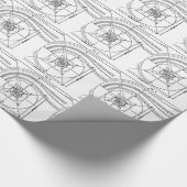 architectuur cadeaupapier (Hoek)