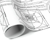 architectuur cadeaupapier (Rol Hoek)