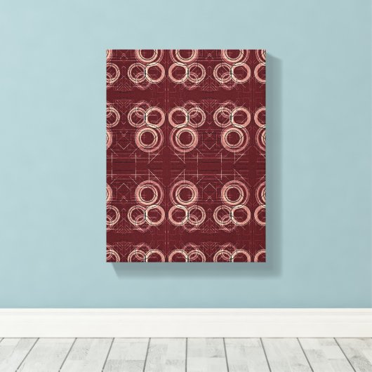 Architectuur Canvas Afdruk (Insitu (Houten vloer))