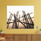 architectuur canvas afdruk (Insitu (Woonkamer))