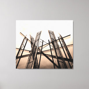 architectuur canvas afdruk