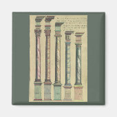  architectuur, de 5 Architecturaal Orden Magneet (Voorkant)