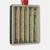  architectuur, de 5 Architecturaal Orden Metalen Ornament (Rechts)