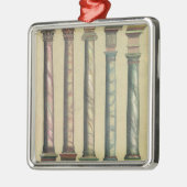  architectuur, de 5 Architecturaal Orden Metalen Ornament (Links)