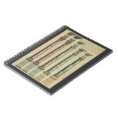 architectuur, de 5 Architecturaal Orden Notitieboek (Linkerzijde)