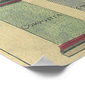  architectuur, de 5 Architecturaal Orden Poster (Hoek)