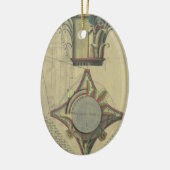  architectuur, decoratief kapitaal kroon keramisch ornament (Links)