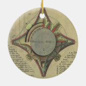  architectuur, decoratief kapitaal kroon keramisch ornament (Achterkant)