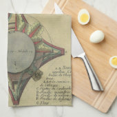  architectuur, decoratief kapitaal kroon theedoek (Quarter Fold)