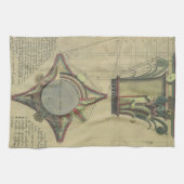  architectuur, decoratief kapitaal kroon theedoek (Horizontaal)