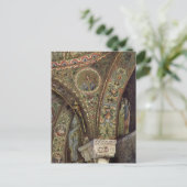  architectuur, decoratieve arm in een kerk briefkaart (Staand voorkant)