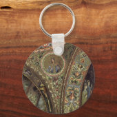 architectuur, decoratieve arm in een kerk sleutelhanger (Voorkant)