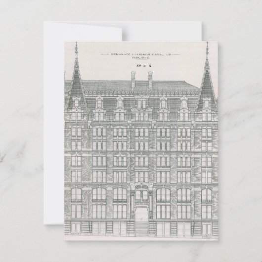 architectuur, Delaware & Hudson Canal Co. (Voorkant)