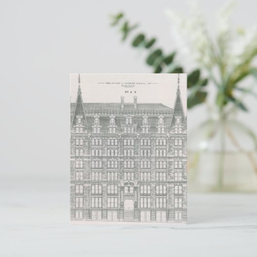 architectuur, Delaware & Hudson Canal Co. (Staand voorkant)