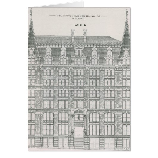  architectuur, Delaware & Hudson Canal Co. (Voorkant)