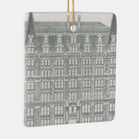  architectuur, Delaware & Hudson Canal Co. Keramisch Ornament (Rechts)