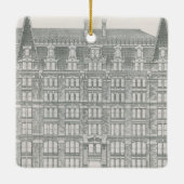  architectuur, Delaware & Hudson Canal Co. Keramisch Ornament (Achterkant)