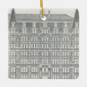  architectuur, Delaware & Hudson Canal Co. Keramisch Ornament (Voorkant)