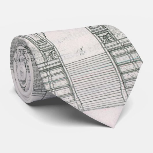  architectuur, Delaware & Hudson Canal Co. Stropdas (Opgerold)