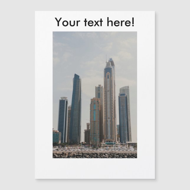 Architectuur Dubai Marina (Voorkant)