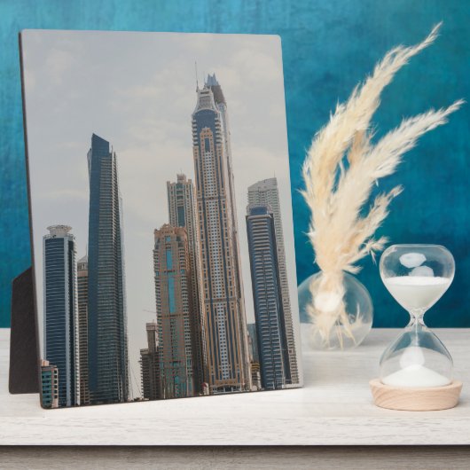 Architectuur Dubai Marina Fotoplaat (Zijkant)