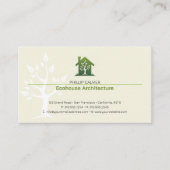 Architectuur | Eco Home Architect Visitekaartje (Voorkant)