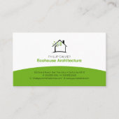 Architectuur | Eco Home Architect Visitekaartje (Voorkant)