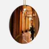 Architectuur en Portico in Bologna, Italië Keramisch Ornament (Rechts)