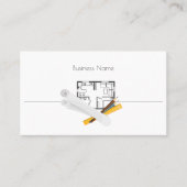 Architectuur en visitekaartje voor de bouw (Voorkant)