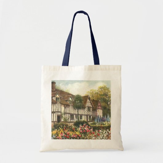 architectuur — Formele tuin Engels Katoen Tote Bag (Voorkant)