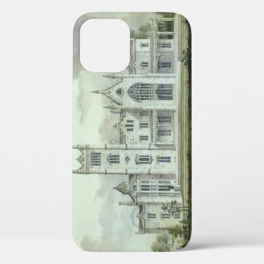 architectuur, Franse "Chateau Floor Plans" Case-Mate iPhone Case (Achterkant)