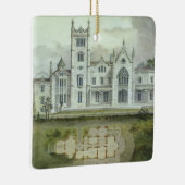 architectuur, Franse "Chateau Floor Plans" Keramisch Ornament (Rechts)