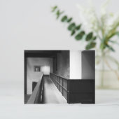 Architectuur Fugue - Abstracte fijne kunst Briefkaart (Staand voorkant)