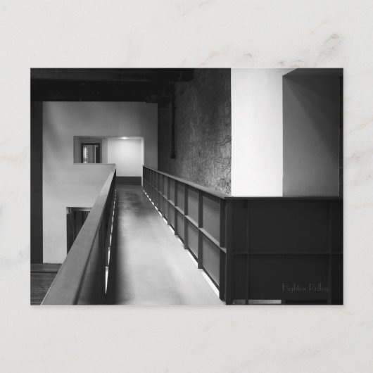 Architectuur Fugue - Abstracte fijne kunst Briefkaart (Voorkant)