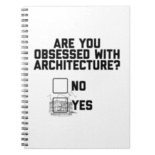 Architectuur geobsedeerd Schenkingen architecten Notitieboek